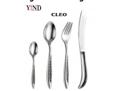 德国CLEO 锻打工艺 18-10 厚实手柄不锈钢刀叉餐具