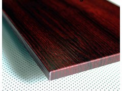 欧佰设计生产仿木纹铝蜂窝板