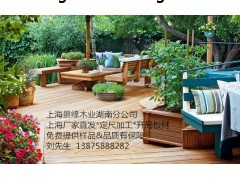 长沙西站 防腐木销售 园林景观板材 菠萝格 柳桉木