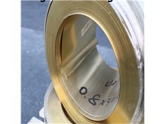 杭州低铅黄铜带 压延C2680黄铜带 亮面黄铜带1.2mm