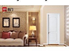 3D木门简约隔音房门套装室内门卧室免漆门实木复合定制木门