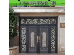 上海别墅铜门|庭院大门|厂家定制