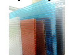 厂家批发 潍坊草绿半透明防紫外线蜂窝板聚碳酸酯阳光板