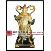 贴金韦驮菩萨铜像，铸造韦驮菩萨铜像，加工韦驮铜像价格