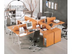 职员办公桌简约4人位电脑桌椅组合办公桌椅6人位工作位