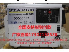 上海萨登6kw三相静音柴油发电机组DS6000JY3价格