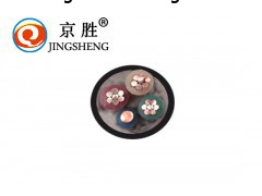 京胜牌 YJV3X10+1X6 国标电缆 铜芯保检测