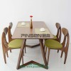 现代简约餐桌 咖啡厅实木桌椅 餐厅桌椅定制