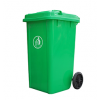 厂家直销小区环卫可移动带盖垃圾桶户外学校塑料垃圾桶加厚可定制