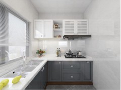 凯米特全屋全铝定制现代简约整体厨房