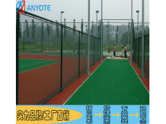 湛江篮球场围栏网 阳江网球场分隔栏 包塑勾花网现货