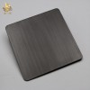 304不銹鋼黑鈦無指紋拉絲板 201黑色拉絲不銹鋼板