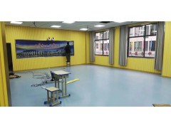办公室幼儿园塑胶地板 耐磨吸音PVC地板工厂复合商用地胶现货