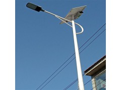 固安农村太阳能路灯30瓦金豆锥杆太阳能路灯